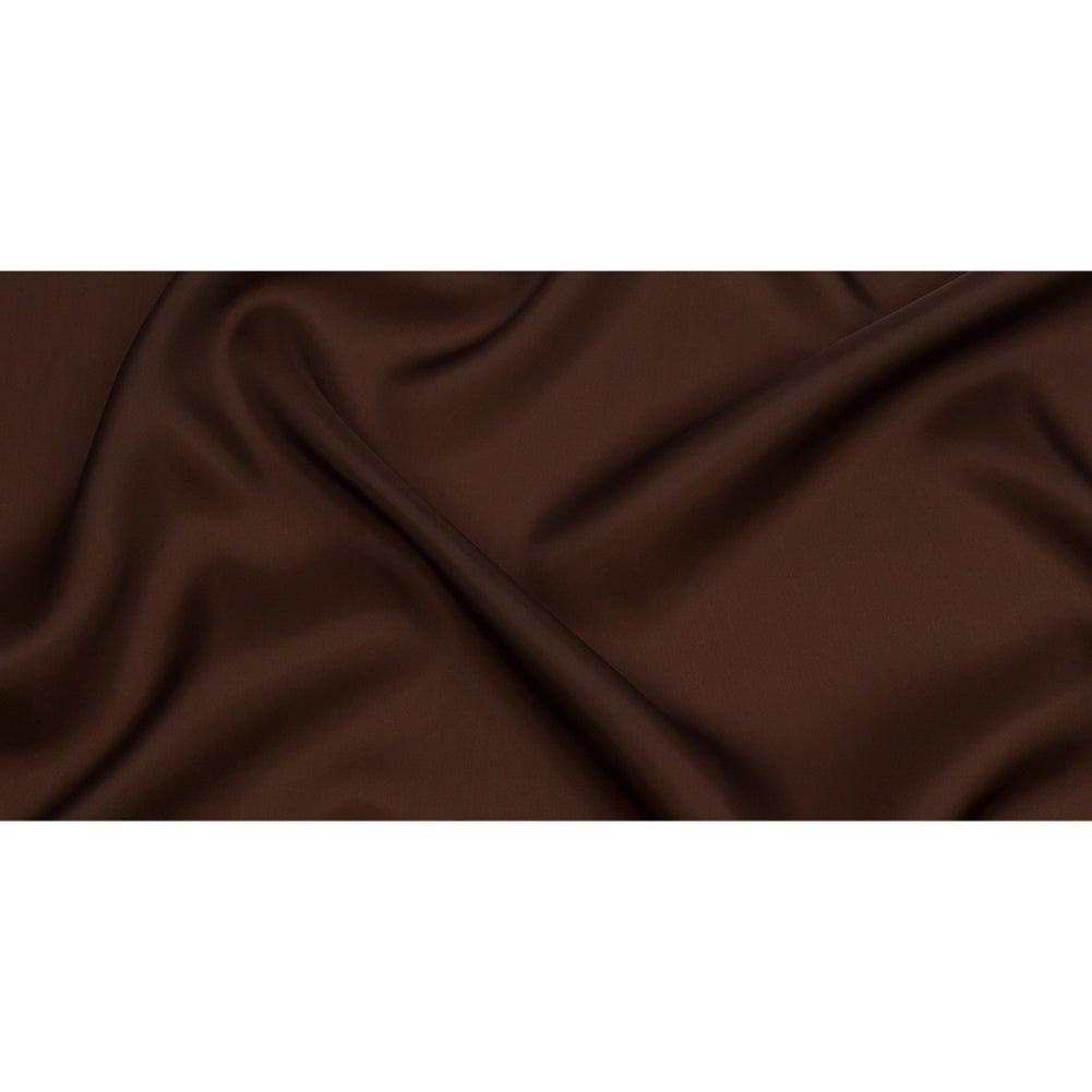 Silk Satin-Face Organza 54" - Chocolate - Premium Collection Silk Satin-Face Organza 54" - Chocolate - Premium Collection