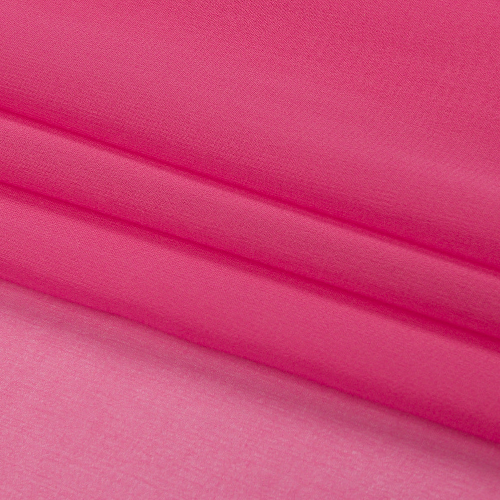 Silk Chiffon 44" - Carmine Rose - Premium Collection Silk Chiffon 44" - Carmine Rose - Premium Collection