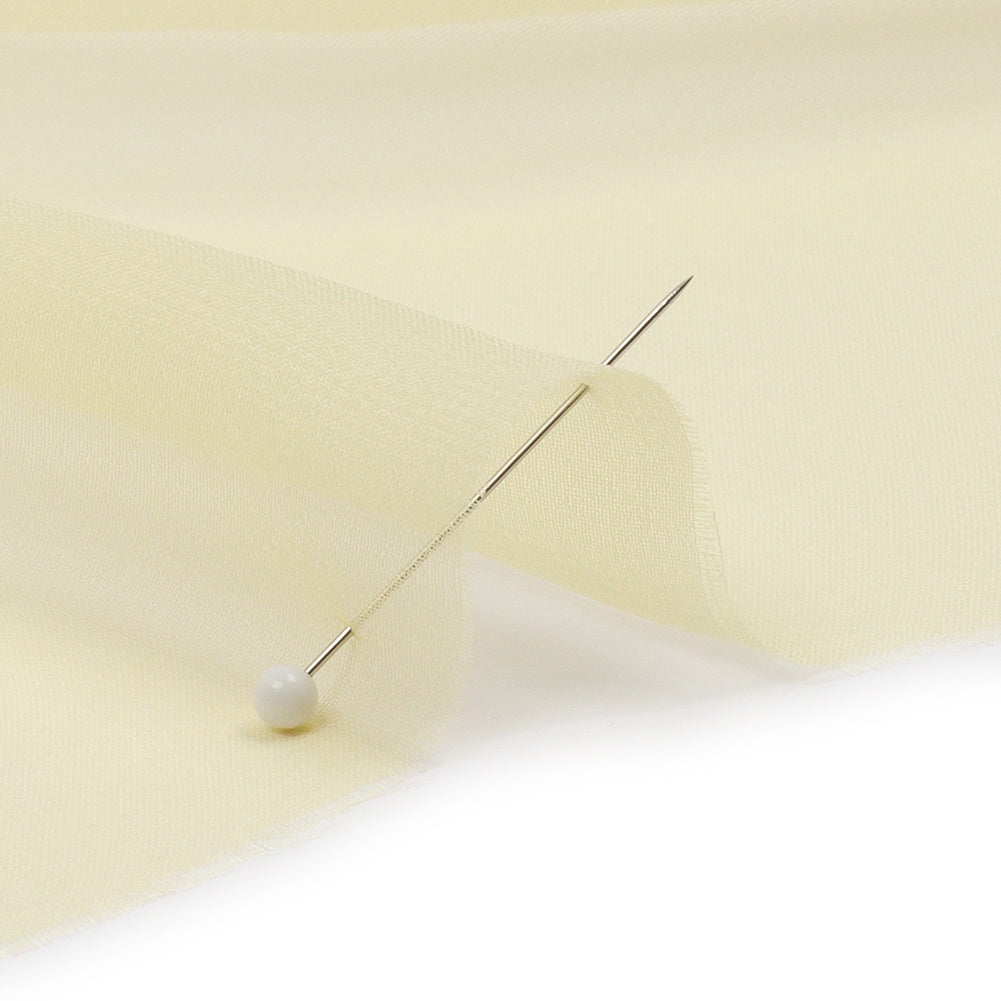 Silk Chiffon 44" - French Vanilla - Premium Collection Silk Chiffon 44" - French Vanilla - Premium Collection