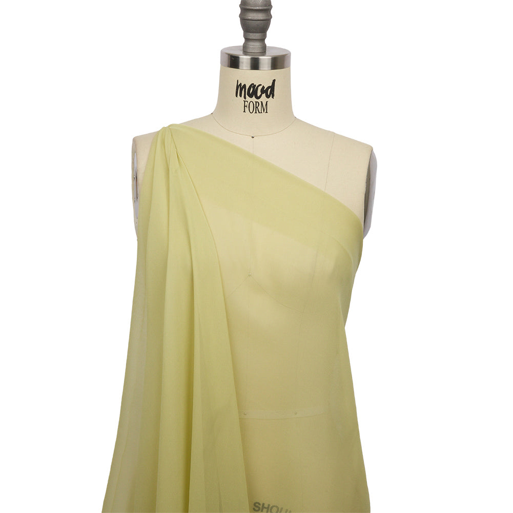 Silk Chiffon 44" - Linden Green - Premium Collection Silk Chiffon 44" - Linden Green - Premium Collection
