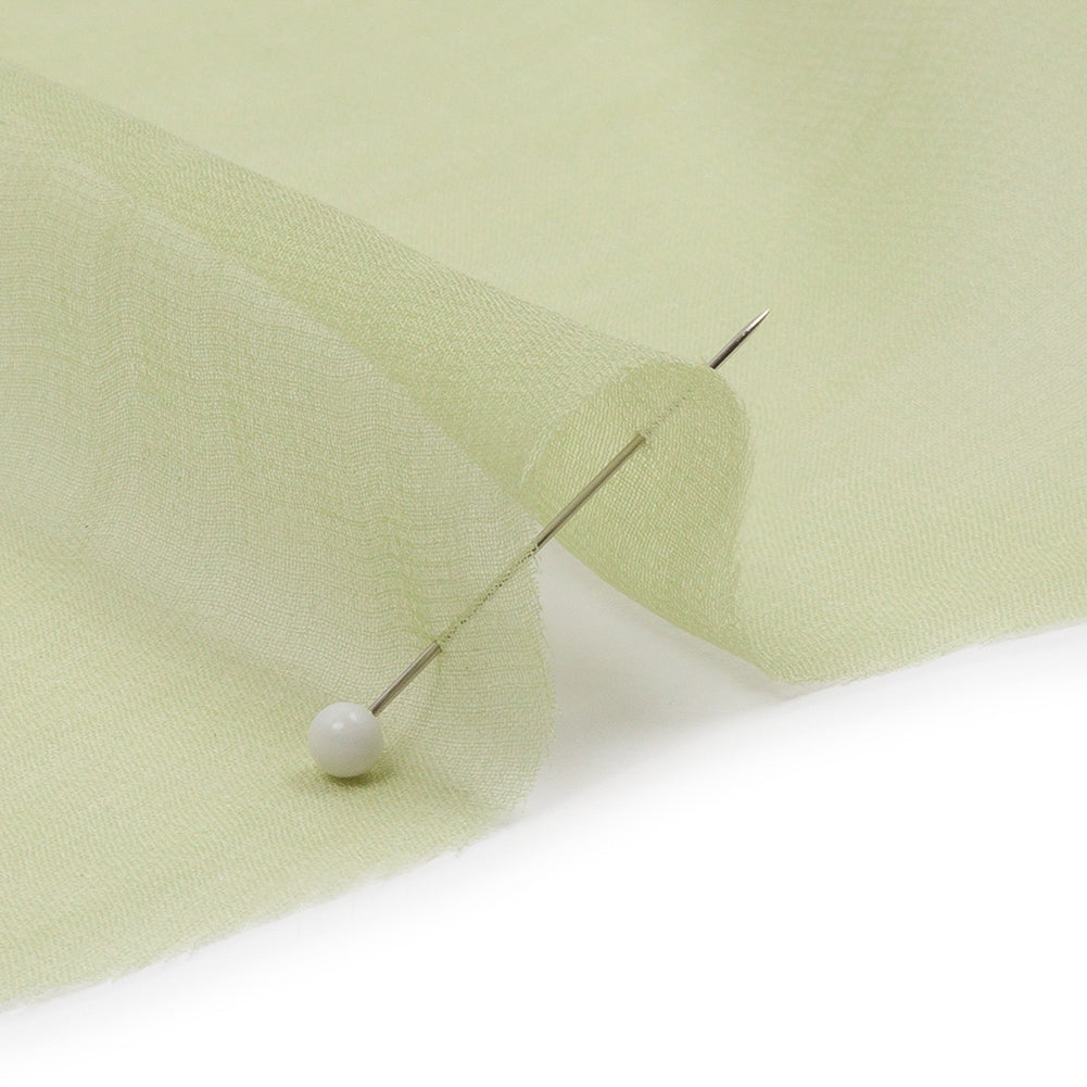 Silk Chiffon 44" - Nile Green - Premium Collection Silk Chiffon 44" - Nile Green - Premium Collection