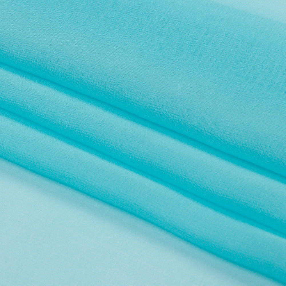 Silk Chiffon 44" - Angel Blue - Premium Collection Silk Chiffon 44" - Angel Blue - Premium Collection