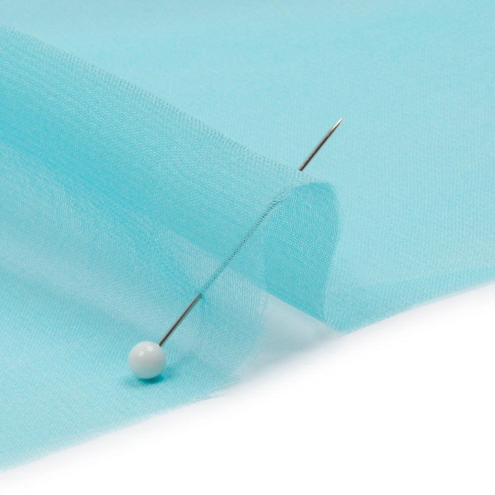 Silk Chiffon 44" - Angel Blue - Premium Collection Silk Chiffon 44" - Angel Blue - Premium Collection