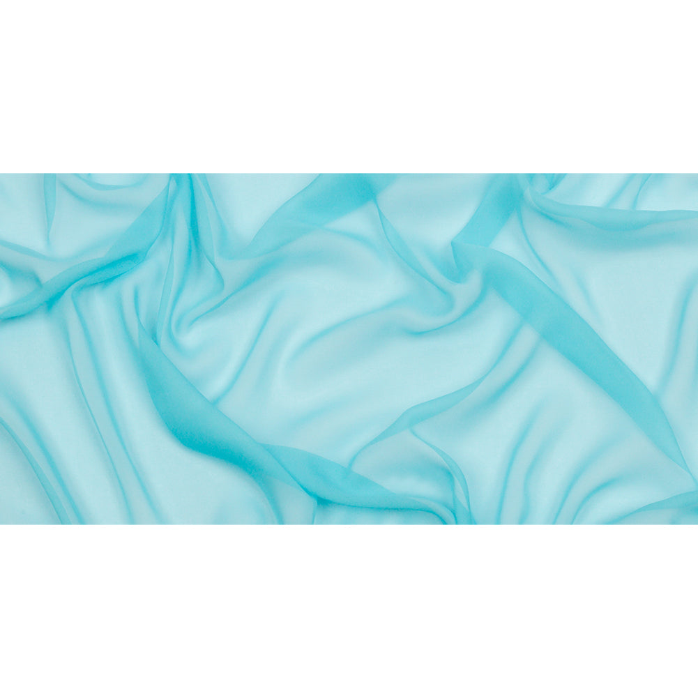 Silk Chiffon 44" - Angel Blue - Premium Collection Silk Chiffon 44" - Angel Blue - Premium Collection