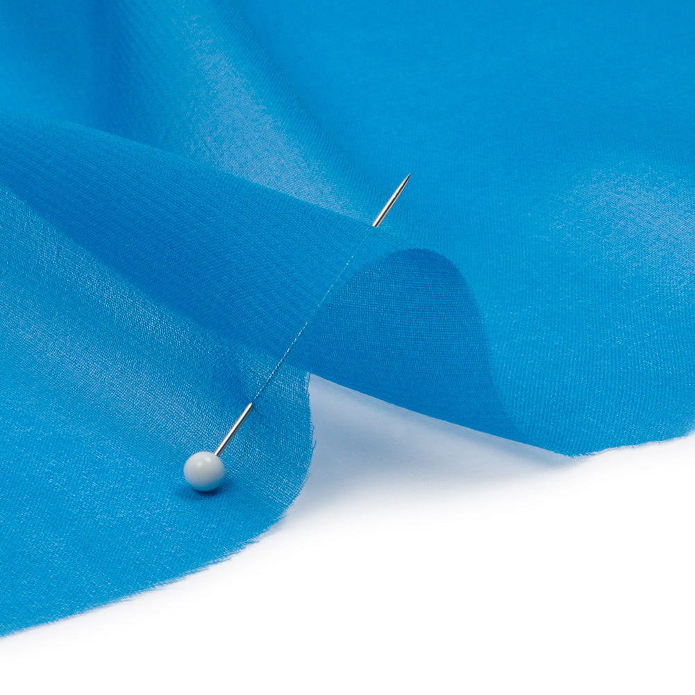 Silk Chiffon 44" - Directoire Blue - Premium Collection Silk Chiffon 44" - Directoire Blue - Premium Collection