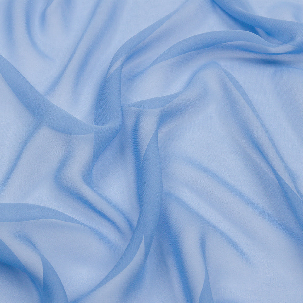 Silk Chiffon 44" - Regatta Blue - Premium Collection Silk Chiffon 44" - Regatta Blue - Premium Collection