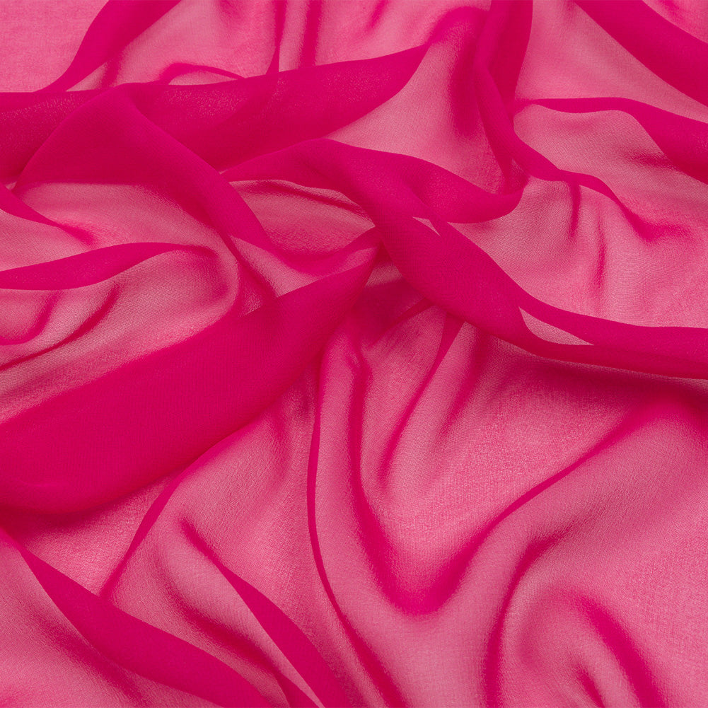 Silk Chiffon 44" - Beetroot - Premium Collection Silk Chiffon 44" - Beetroot - Premium Collection