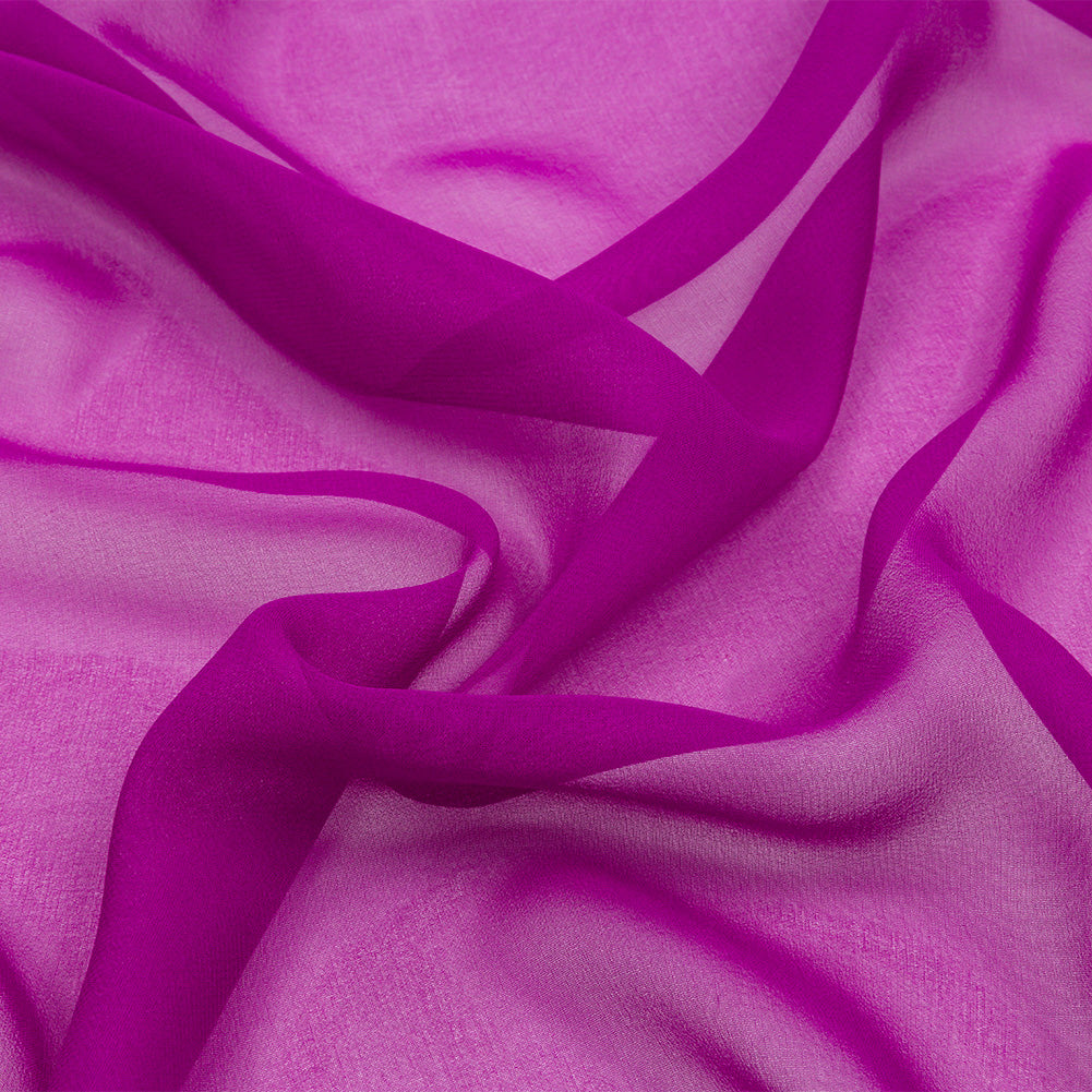 Silk Chiffon 44" - Sparkling Purple - Premium Collection Silk Chiffon 44" - Sparkling Purple - Premium Collection