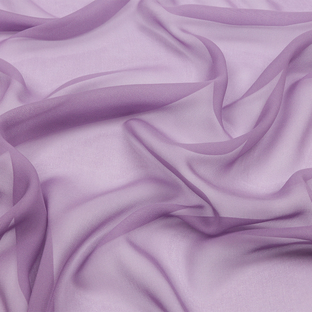 Silk Chiffon 44" - Dusk Mauve - Premium Collection Silk Chiffon 44" - Dusk Mauve - Premium Collection