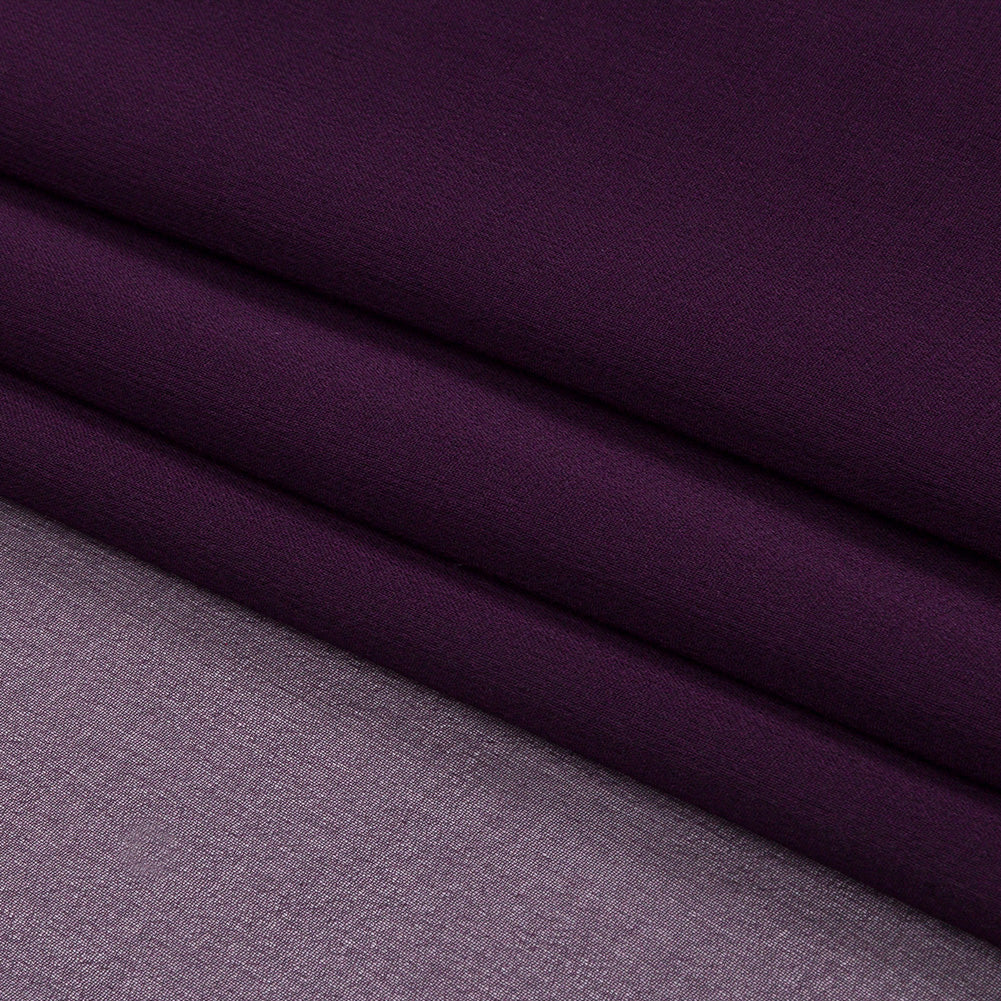 Silk Chiffon 44" - Blackberry - Premium Collection Silk Chiffon 44" - Blackberry - Premium Collection