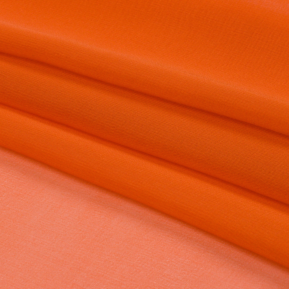 Silk Chiffon 44" - Burnt Orange - Premium Collection Silk Chiffon 44" - Burnt Orange - Premium Collection