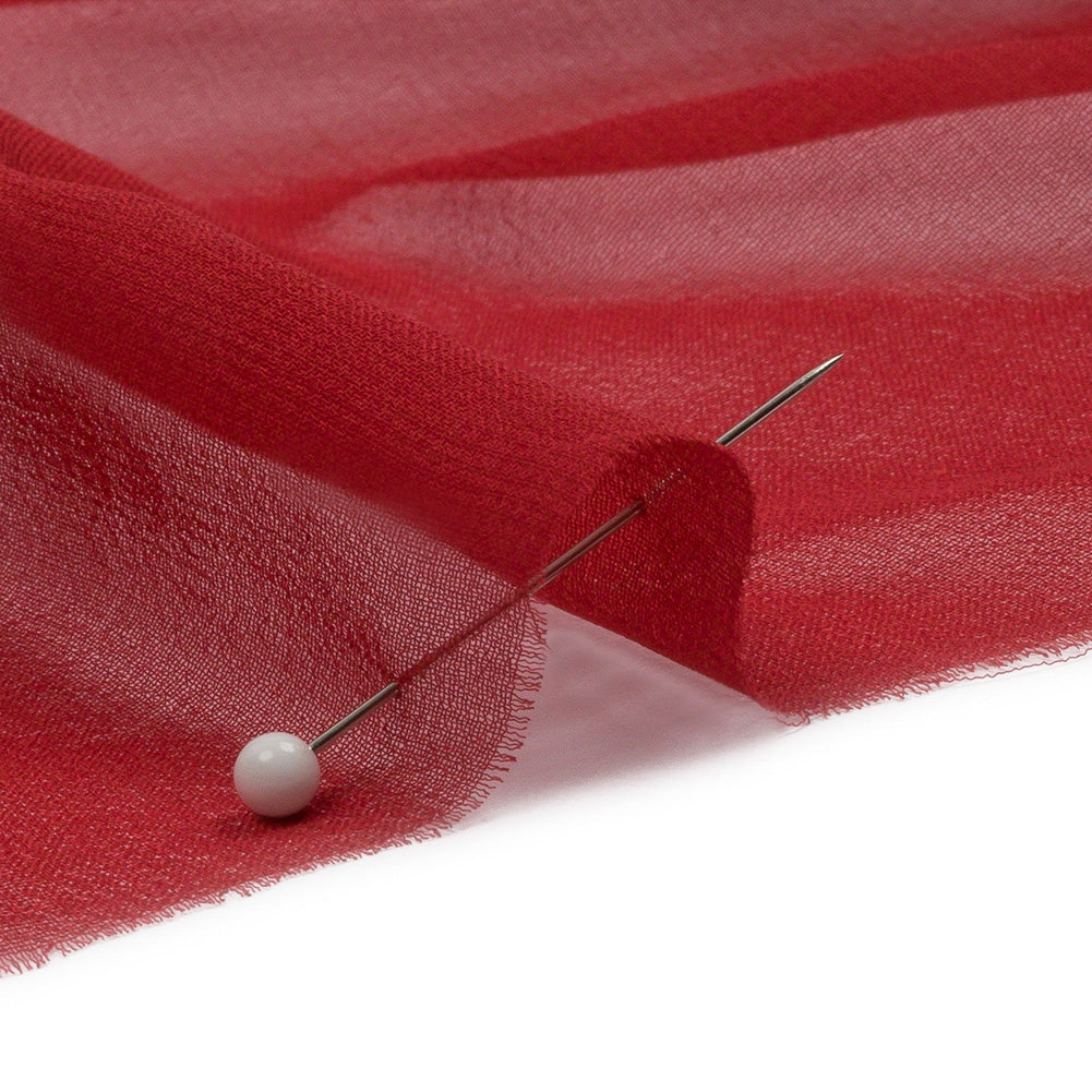 Silk Chiffon 44" - Brick - Premium Collection Silk Chiffon 44" - Brick - Premium Collection