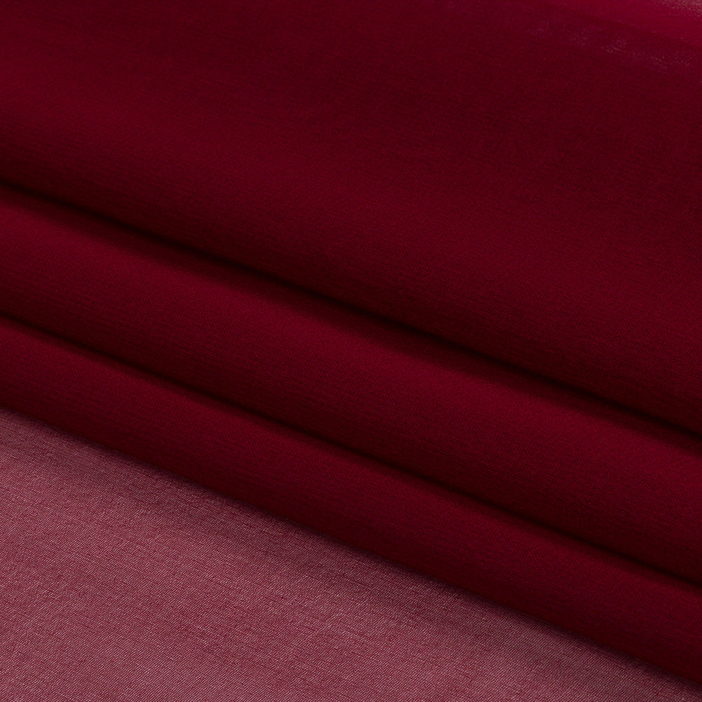 Silk Chiffon 44" - Wine - Premium Collection Silk Chiffon 44" - Wine - Premium Collection