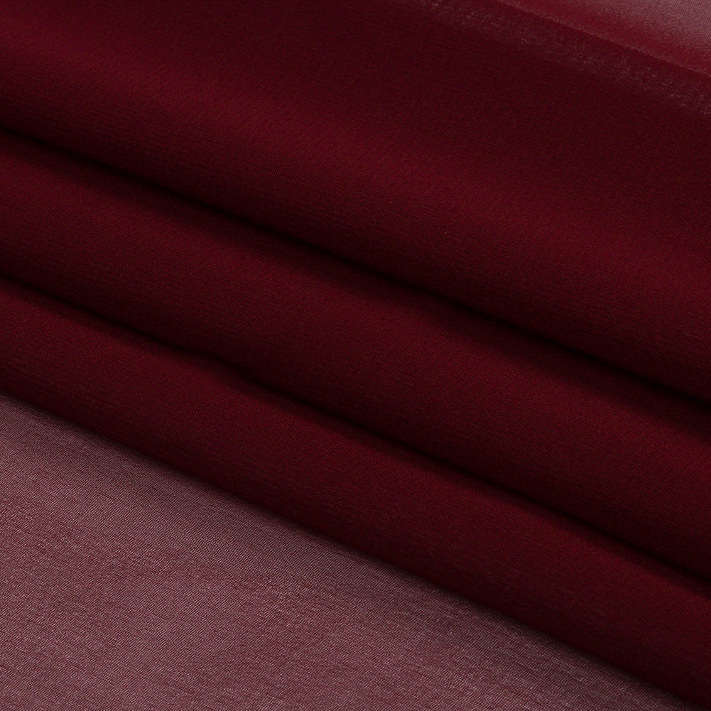 Silk Chiffon 44" - Port - Premium Collection Silk Chiffon 44" - Port - Premium Collection