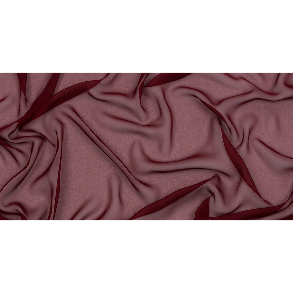 Silk Chiffon 44" - Port - Premium Collection Silk Chiffon 44" - Port - Premium Collection