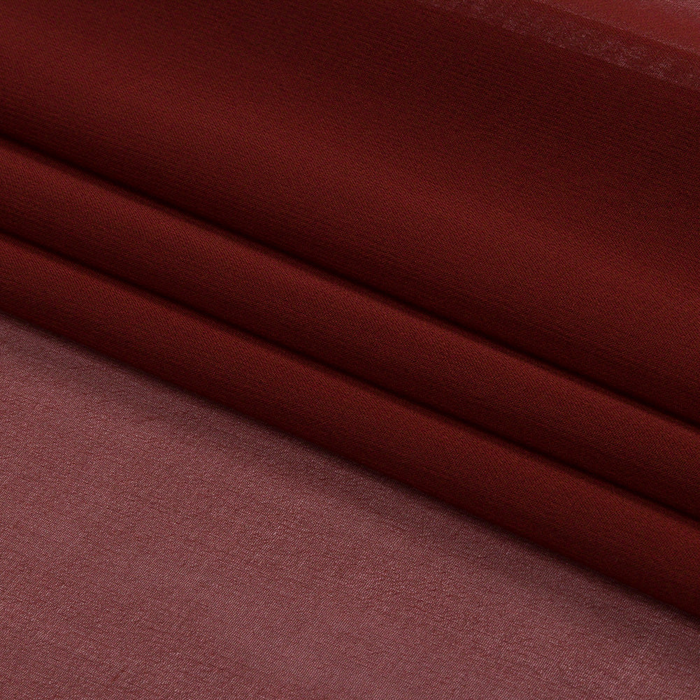 Silk Chiffon 44" - Mahogany - Premium Collection Silk Chiffon 44" - Mahogany - Premium Collection