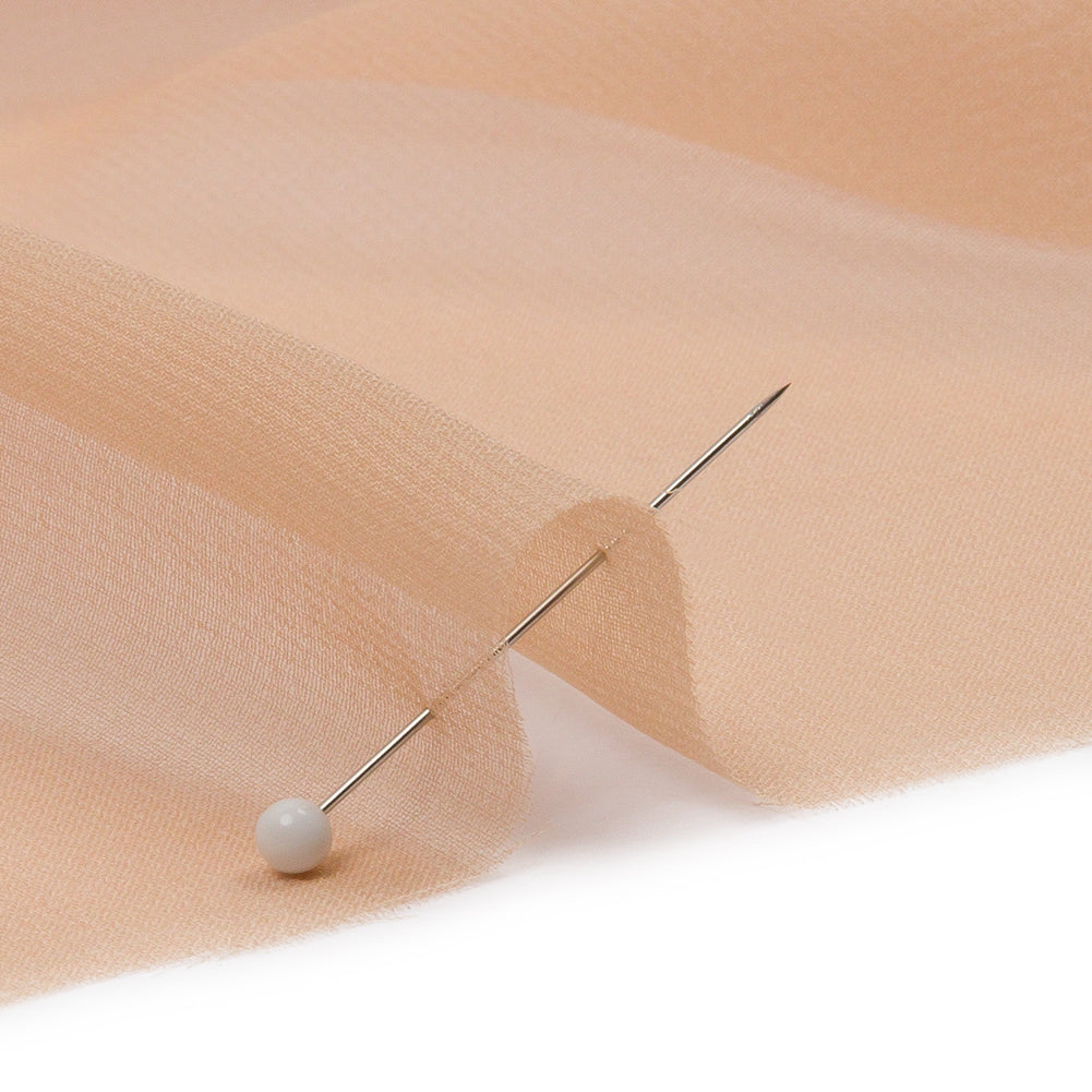 Silk Chiffon 44" - Toasted - Premium Collection Silk Chiffon 44" - Toasted - Premium Collection