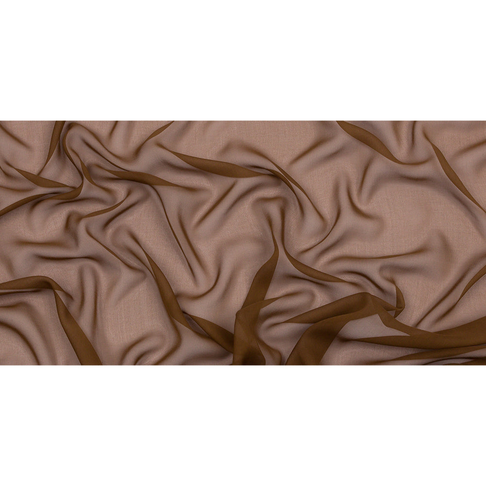 Silk Chiffon 44" - Dark Olive - Premium Collection Silk Chiffon 44" - Dark Olive - Premium Collection