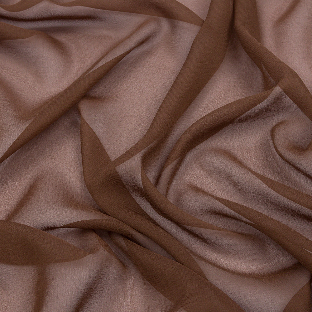 Silk Chiffon 44" - Cappuccino - Premium Collection Silk Chiffon 44" - Cappuccino - Premium Collection