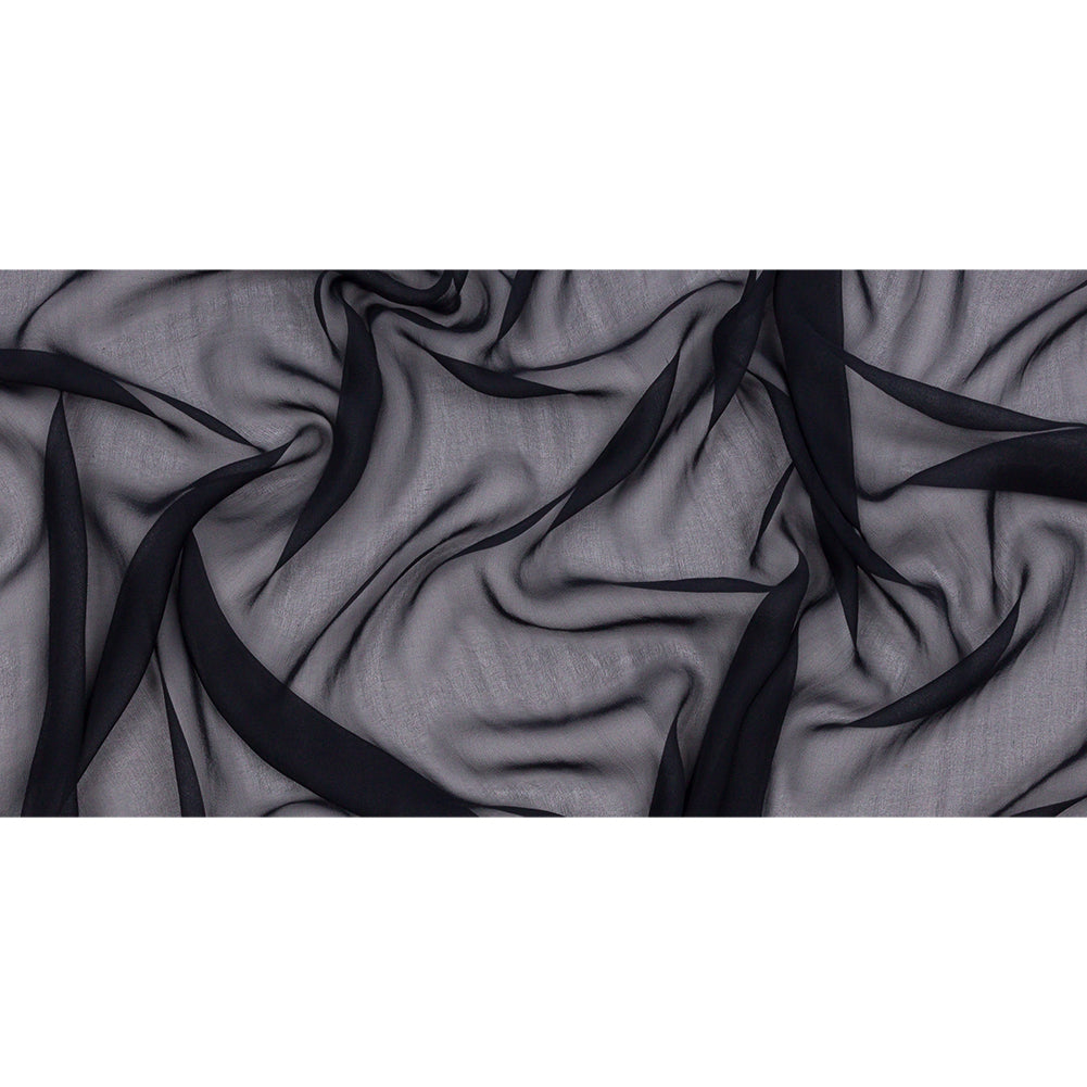 Silk Chiffon 44" - Midnight - Premium Collection Silk Chiffon 44" - Midnight - Premium Collection