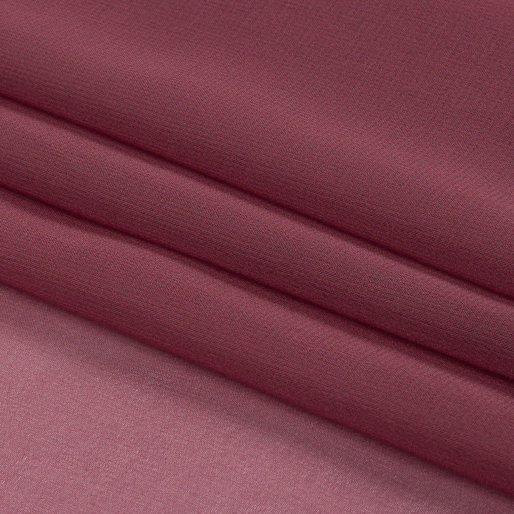 Silk Chiffon 54" - Crushed Berry - Premium Collection - Folded Silk Chiffon 54" - Crushed Berry - Premium Collection - Folded