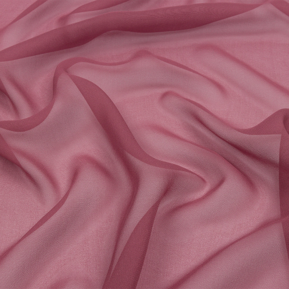 Silk Chiffon 54" - Crushed Berry - Premium Collection Silk Chiffon 54" - Crushed Berry - Premium Collection