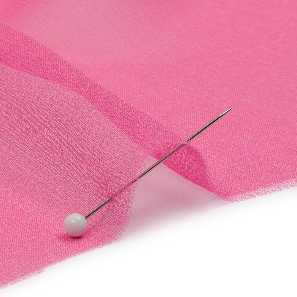 Silk Chiffon 54" - Carmine Rose - Premium Collection Silk Chiffon 54" - Carmine Rose - Premium Collection