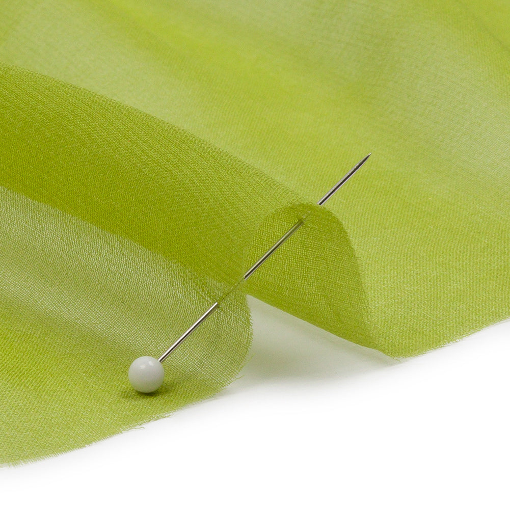 Silk Chiffon 54" - Peridot Green - Premium Collection Silk Chiffon 54" - Peridot Green - Premium Collection