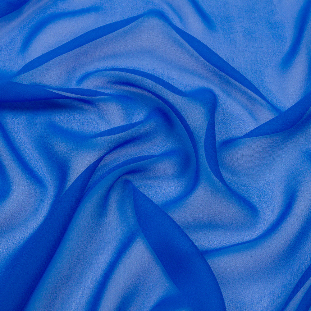 Silk Chiffon 54" - Princess Blue - Premium Collection Silk Chiffon 54" - Princess Blue - Premium Collection