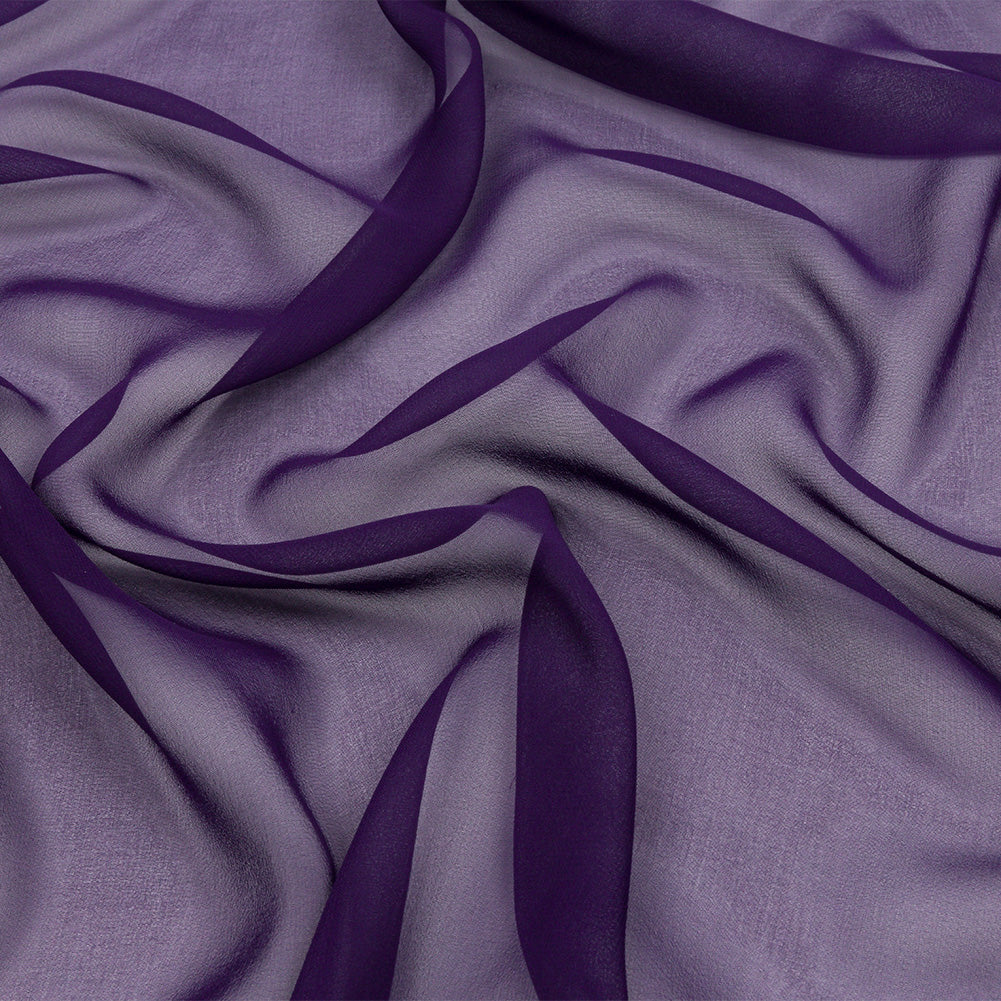 Silk Chiffon 54" - Grape - Premium Collection Silk Chiffon 54" - Grape - Premium Collection