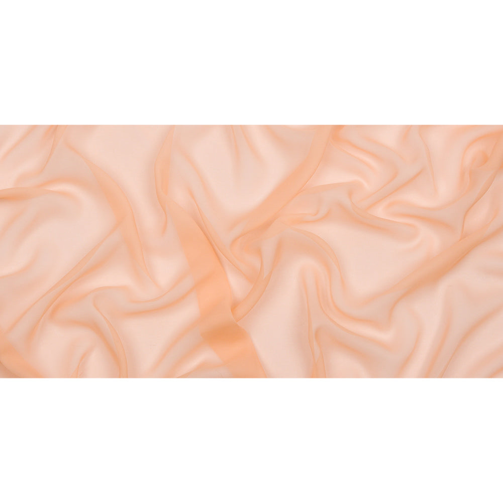 Silk Chiffon 54" - Peach - Premium Collection Silk Chiffon 54" - Peach - Premium Collection