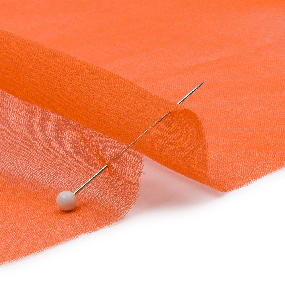 Silk Chiffon 54" - Burnt Orange - Premium Collection Silk Chiffon 54" - Burnt Orange - Premium Collection