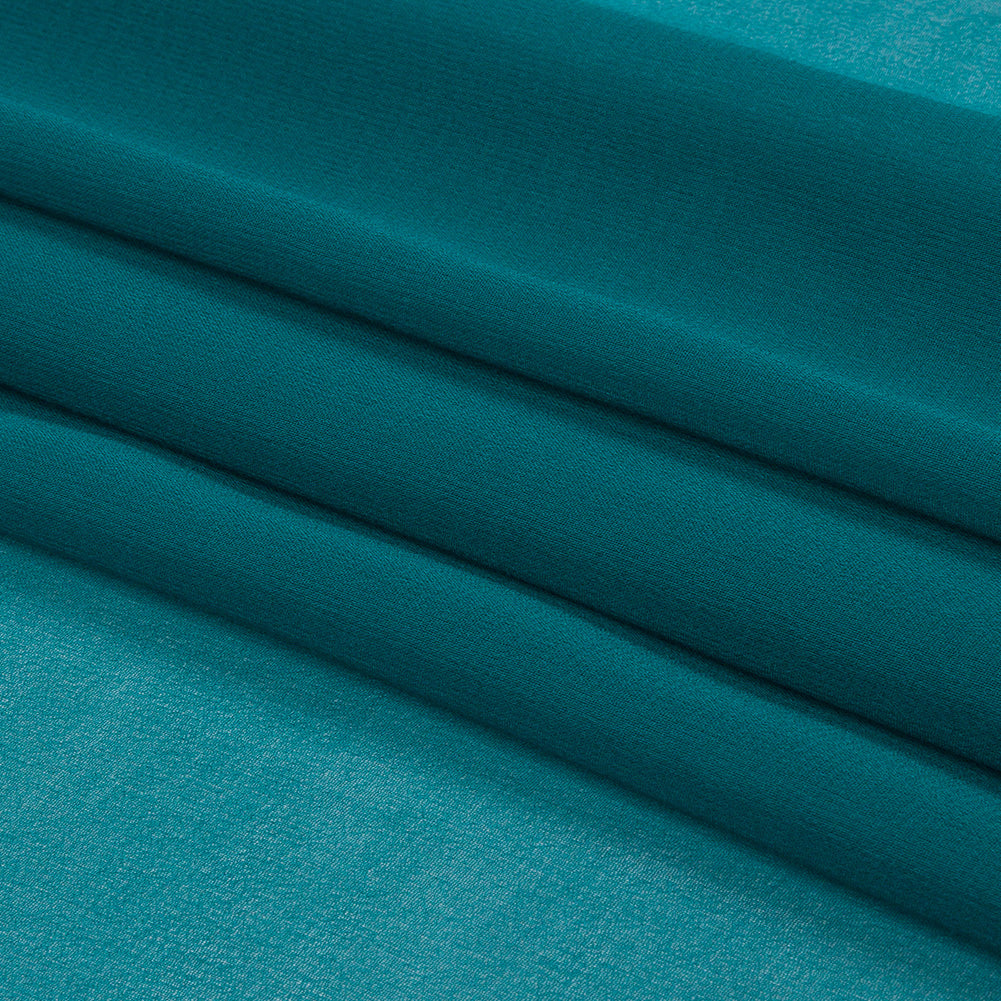 Silk Chiffon 54" - Deep Teal - Premium Collection Silk Chiffon 54" - Deep Teal - Premium Collection