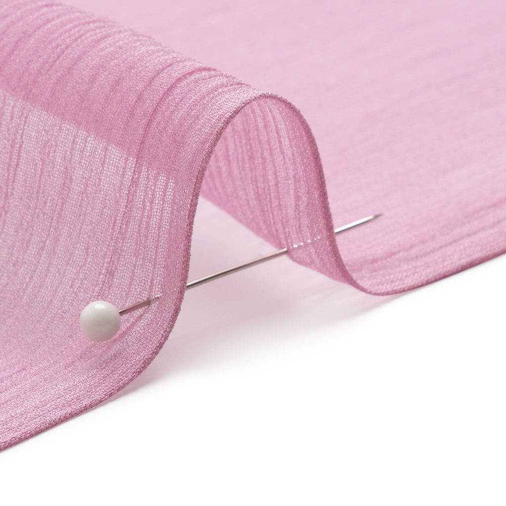 Crinkled Silk Chiffon - Regal Orchid - Premium Collection Crinkled Silk Chiffon - Regal Orchid - Premium Collection