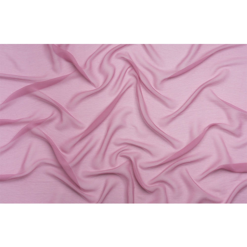 Crinkled Silk Chiffon - Regal Orchid - Premium Collection Crinkled Silk Chiffon - Regal Orchid - Premium Collection