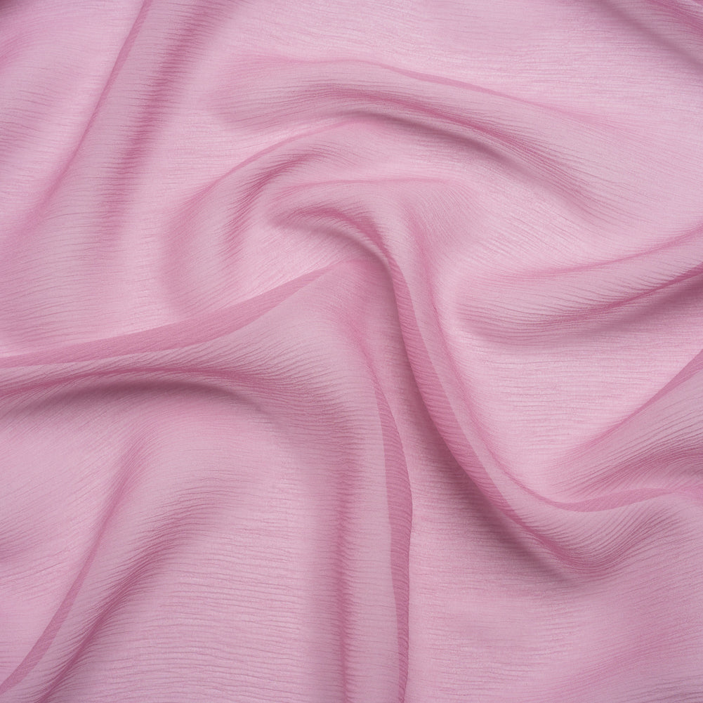 Crinkled Silk Chiffon - Regal Orchid - Premium Collection Crinkled Silk Chiffon - Regal Orchid - Premium Collection