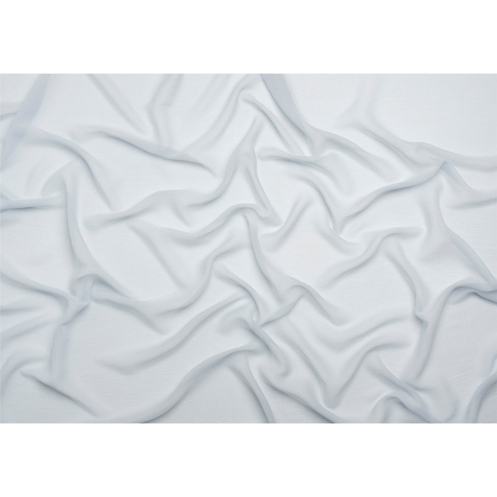 Crinkled Silk Chiffon - Gray Dawn - Premium Collection Crinkled Silk Chiffon - Gray Dawn - Premium Collection