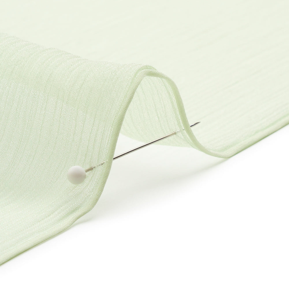 Crinkled Silk Chiffon - Dewkist - Premium Collection Crinkled Silk Chiffon - Dewkist - Premium Collection
