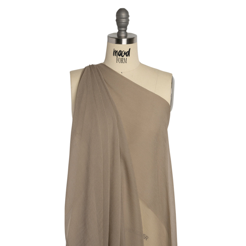 Gasa de seda arrugada - Hongos - Colección Premium Gasa de seda arrugada - Hongos - Colección Premium