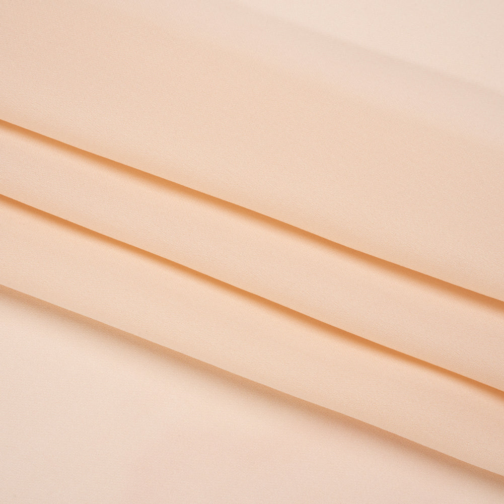 Silk Double Georgette - Cream Pink - Premium Collection Silk Double Georgette - Cream Pink - Premium Collection