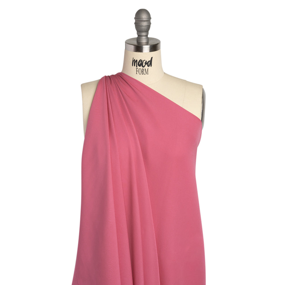 Silk Double Georgette - Rapture Rose - Premium Collection Silk Double Georgette - Rapture Rose - Premium Collection