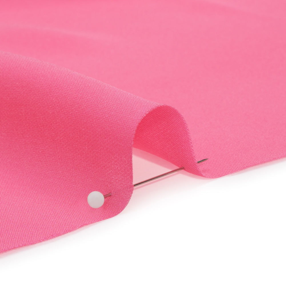 Silk Double Georgette - Carmine Rose - Premium Collection - Detail Silk Double Georgette - Carmine Rose - Premium Collection - Detail