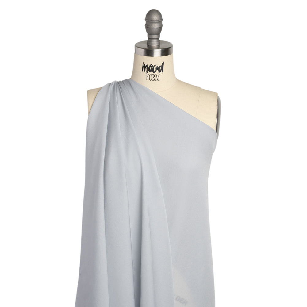 Silk Double Georgette - Gray Dawn - Premium Collection Silk Double Georgette - Gray Dawn - Premium Collection
