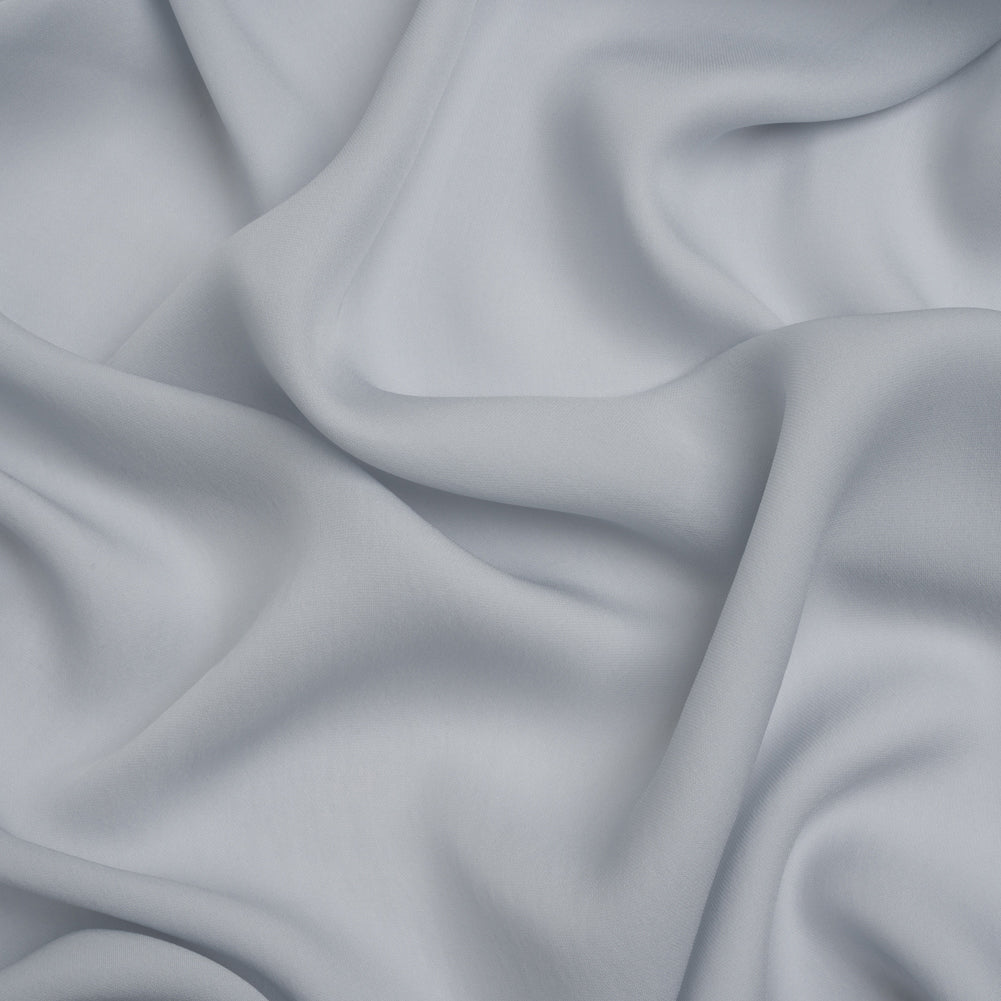 Silk Double Georgette - Gray Dawn - Premium Collection Silk Double Georgette - Gray Dawn - Premium Collection
