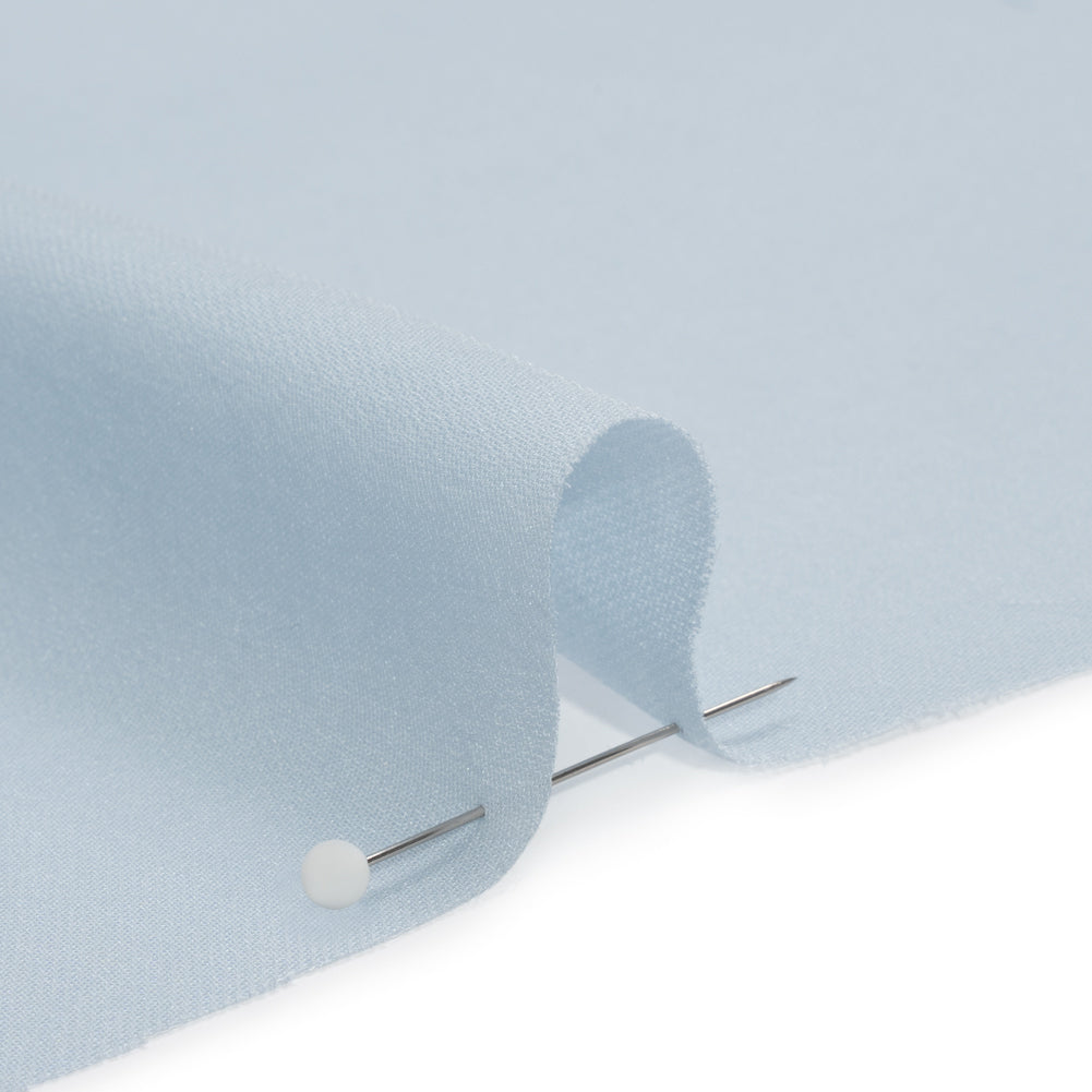 Silk Double Georgette - Baby Blue - Premium Collection