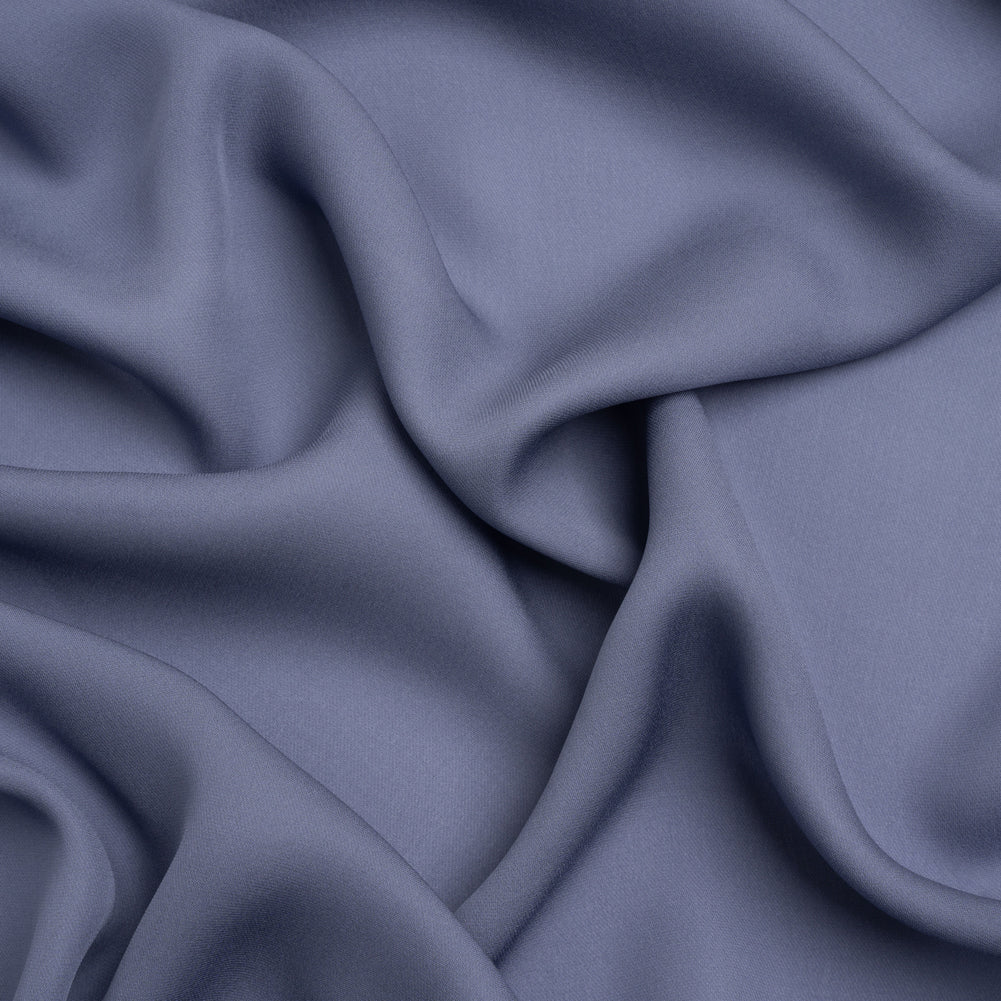 Silk Double Georgette - Infinity Blue - Premium Collection Silk Double Georgette - Infinity Blue - Premium Collection