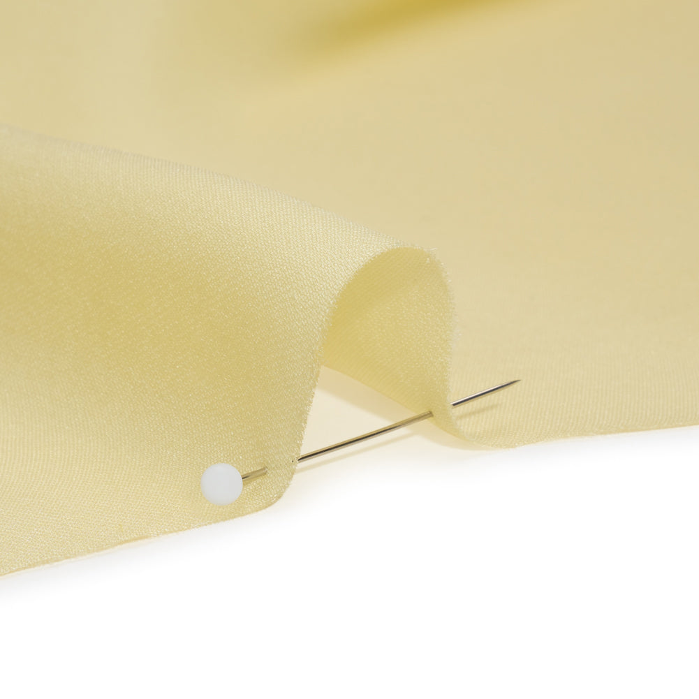 Silk Double Georgette - Young Wheat - Premium Collection - Detail - Image 3 of 6 Silk Double Georgette - Young Wheat - Premium Collection - Detail - Image 3 of 6