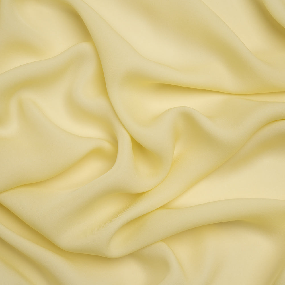 Silk Double Georgette - Young Wheat - Premium Collection Silk Double Georgette - Young Wheat - Premium Collection
