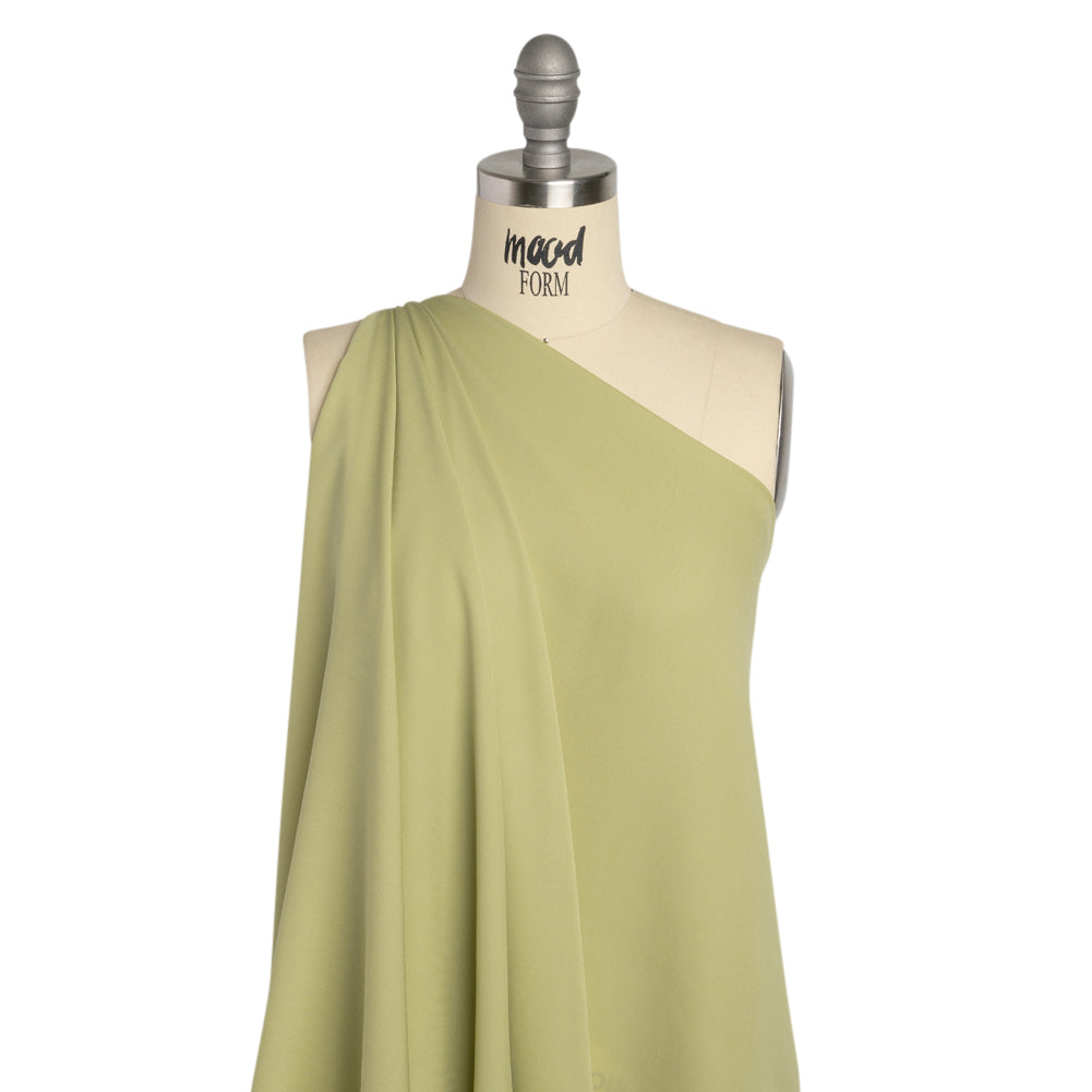Silk Double Georgette - Nile Green - Premium Collection Silk Double Georgette - Nile Green - Premium Collection