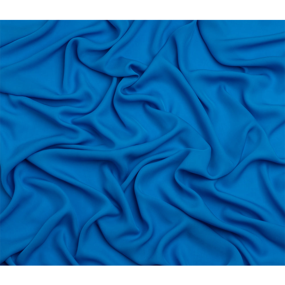 Silk Double Georgette - Directoire Blue - Premium Collection Silk Double Georgette - Directoire Blue - Premium Collection